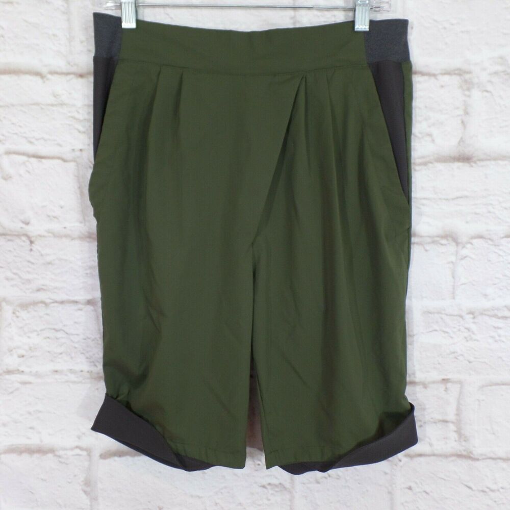 VPL Slouchy Crop Pants Army Green and Gray size M retail $125